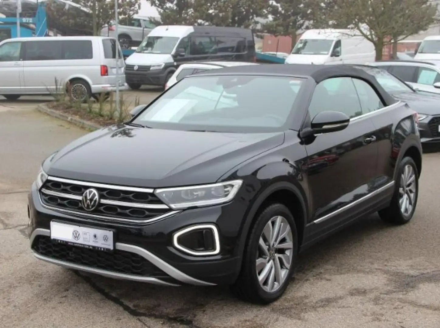 Volkswagen T-Roc Cabriolet 1.5 TSI Style KLIMA LED XEN 110 kW (1... Schwarz - 1