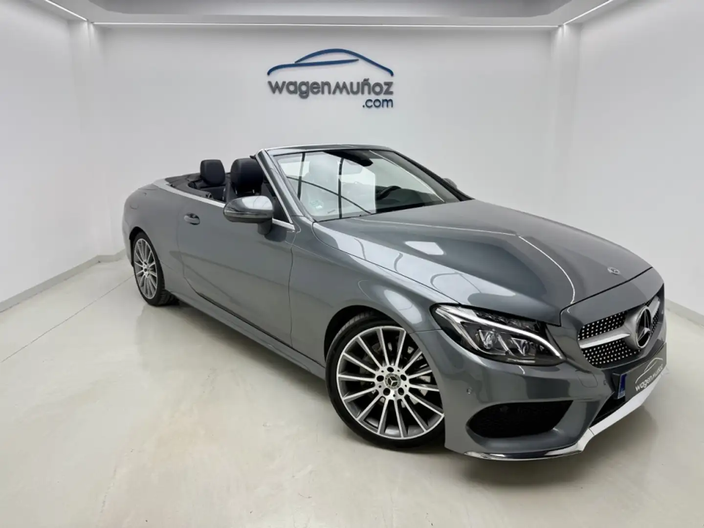 Mercedes-Benz C 220 Cabrio 220d 9G-Tronic Gris - 2