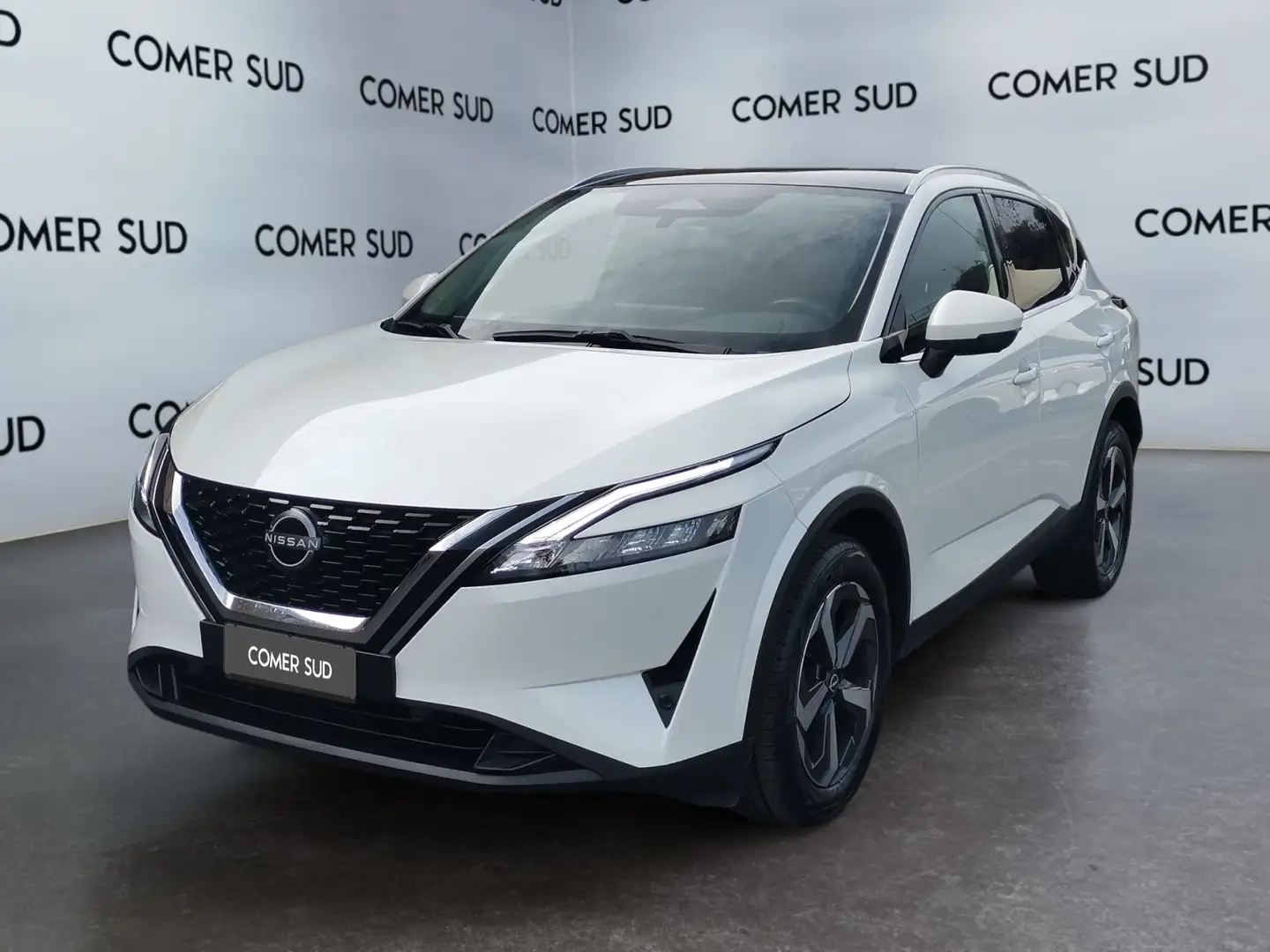 Nissan Qashqai 1.3 Mild Hybrid N-Connecta Bianco - 1