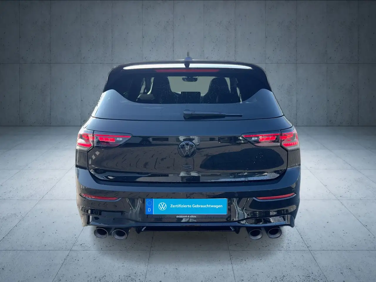 Volkswagen Golf R Black Edition ABT Akrapovic/AHK/Pano/360/ 4