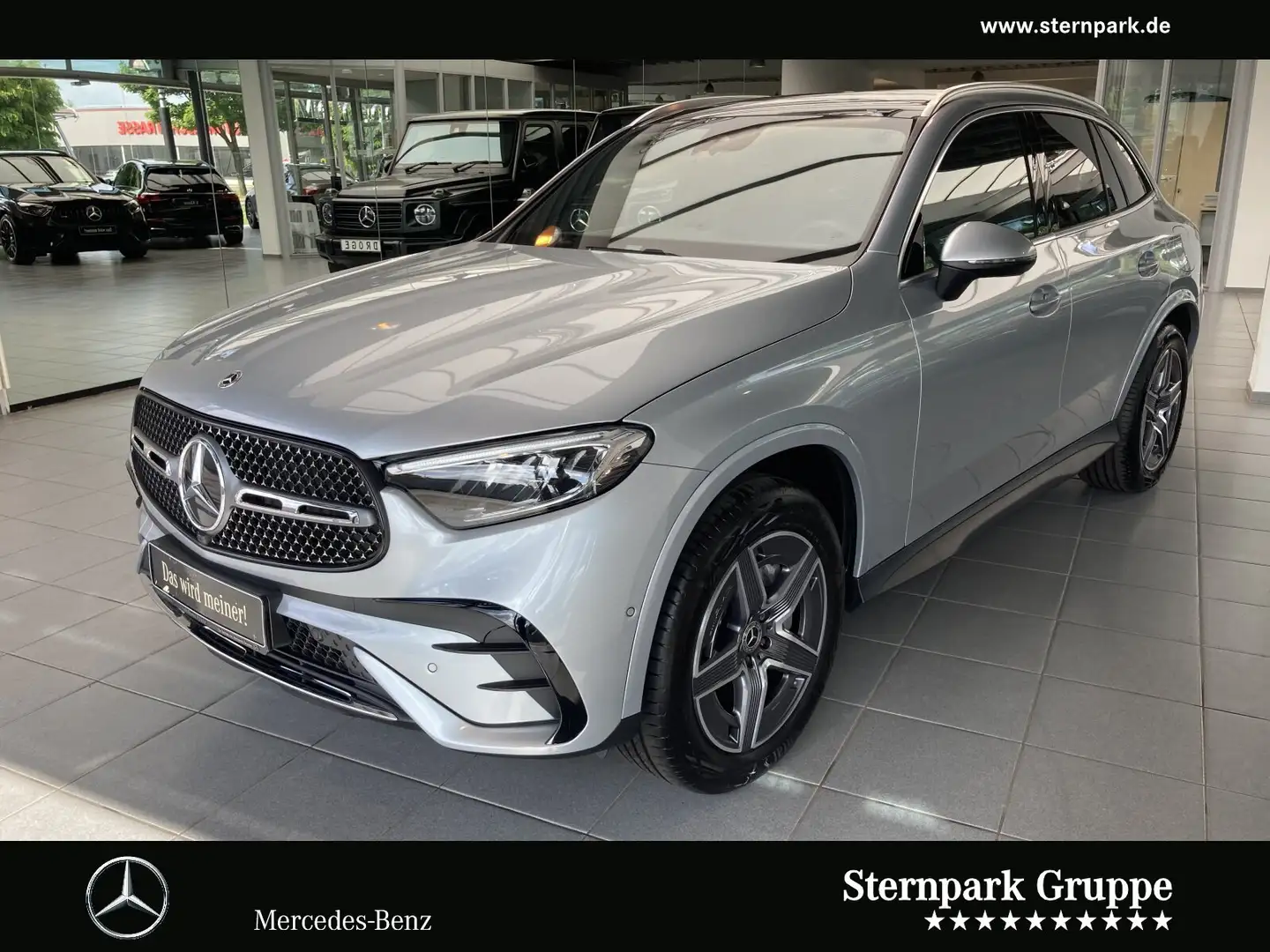 Mercedes-Benz GLC 300 GLC 300 de 4M AMG Adv. + Pano*AHK*Winter*Memo*19 Argent - 1