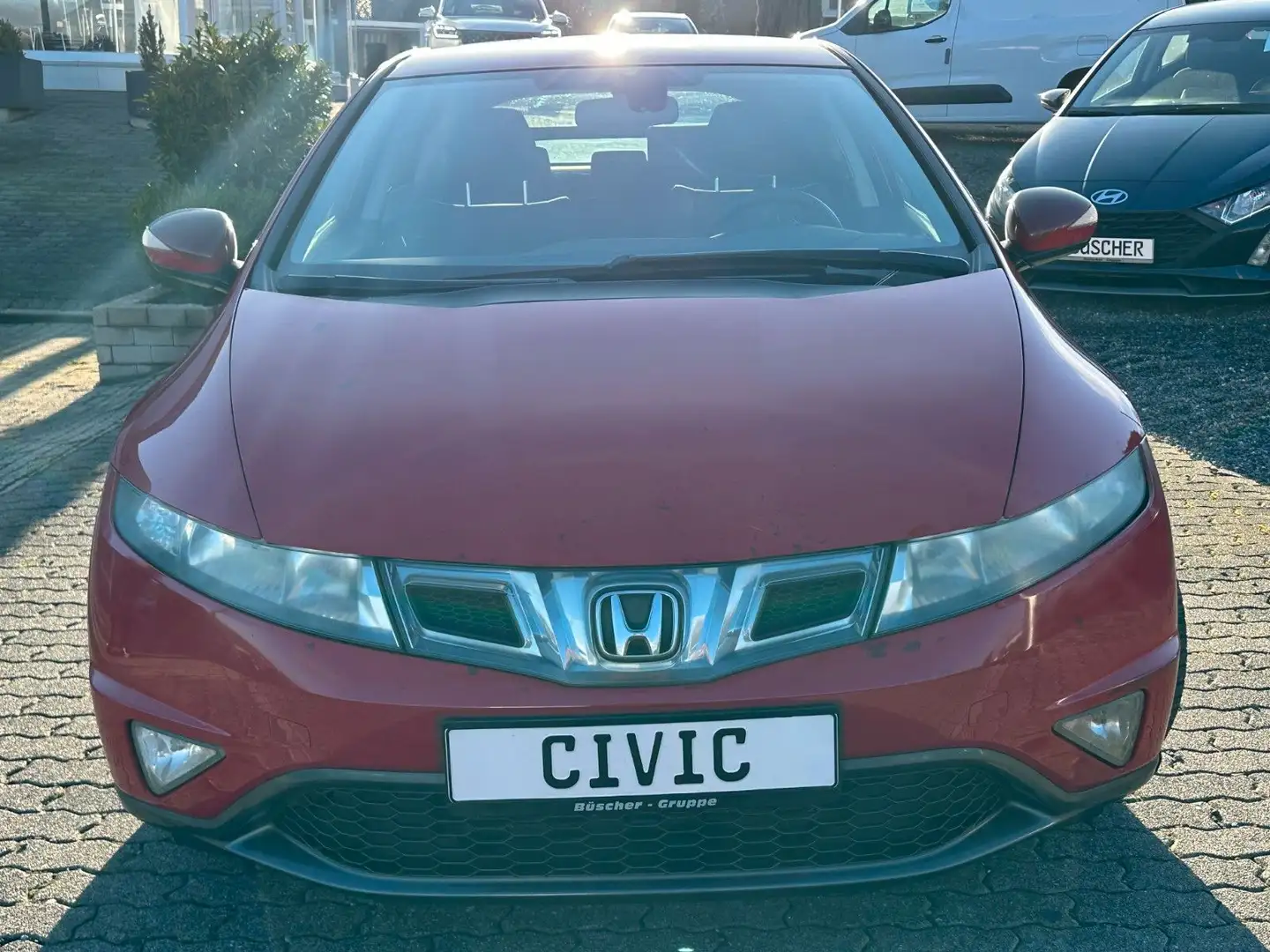 Honda Civic Lim. 5-trg. 1.8 Sport #Ganzjahresreifen Rot - 2