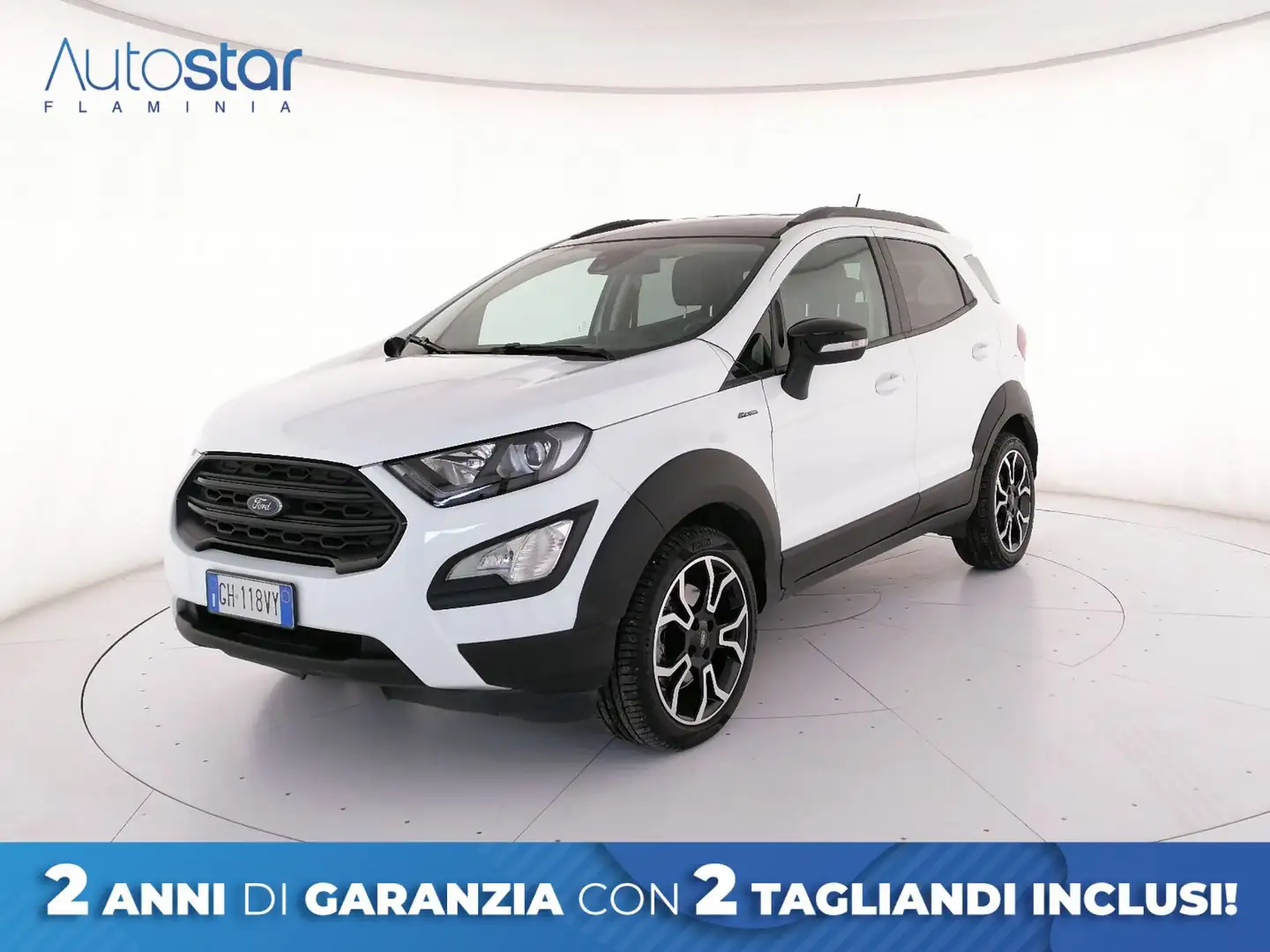 Ford EcoSport 1.0 ecoboost Active s&s 125cv Bianco - 1