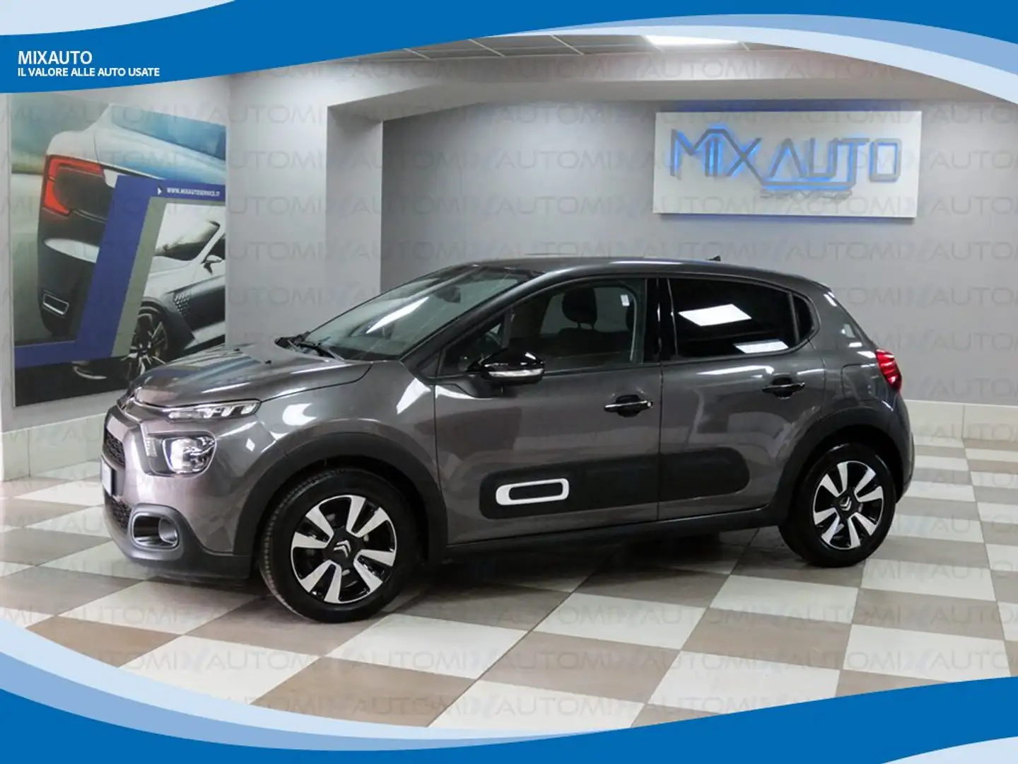 Citroen C3 1.2 PureTech 110cv Max EAT6 EU6 Grigio - 1
