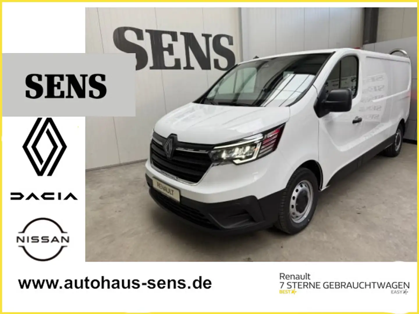Renault Trafic 2.0 150 L2H1 *AHK; Kamera* Top-Ausstatt. Blanco - 1