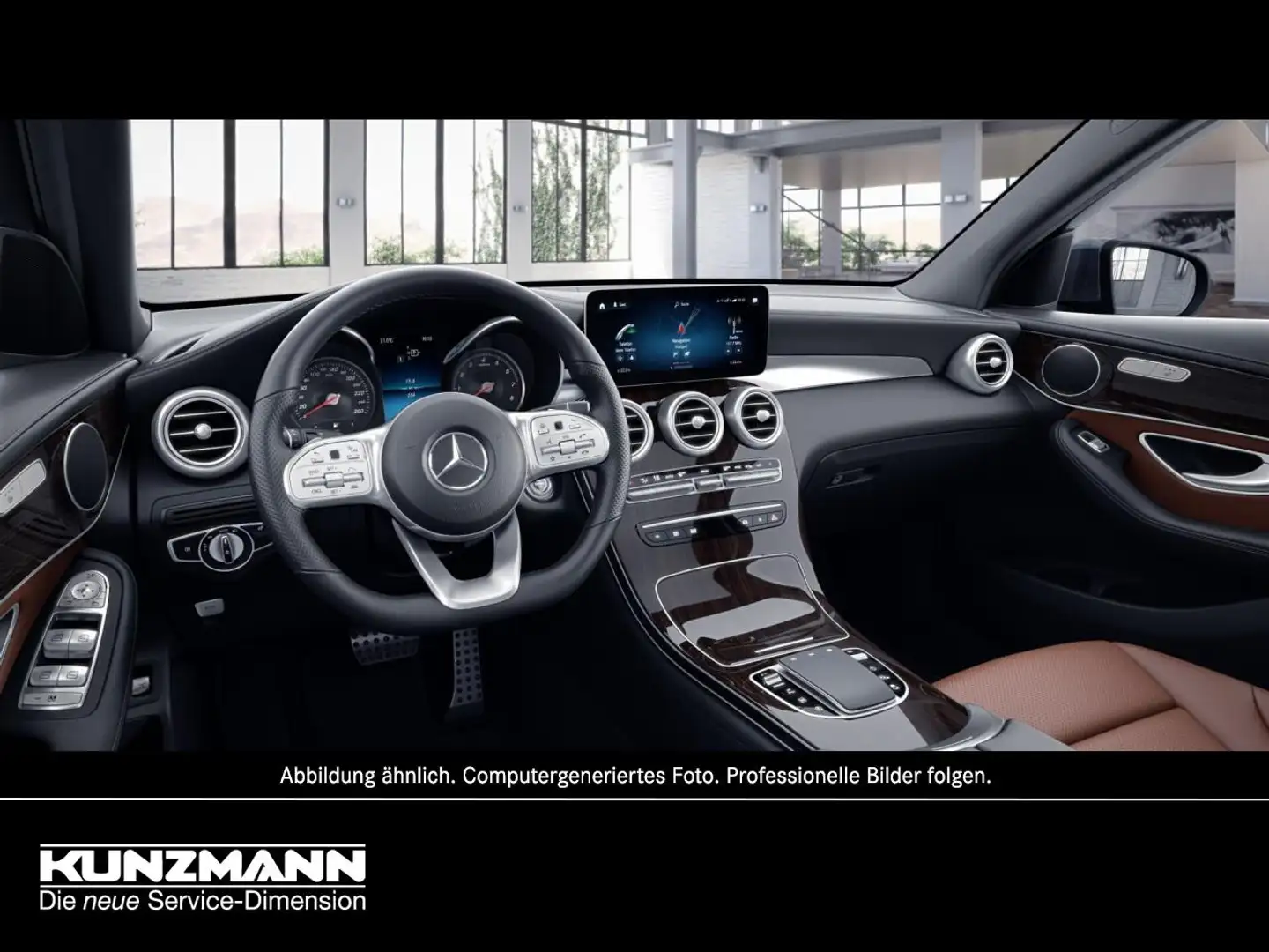 Mercedes-Benz GLC 200 4M AMG Distronic Kamera Totwinkel AHK Bleu - 2