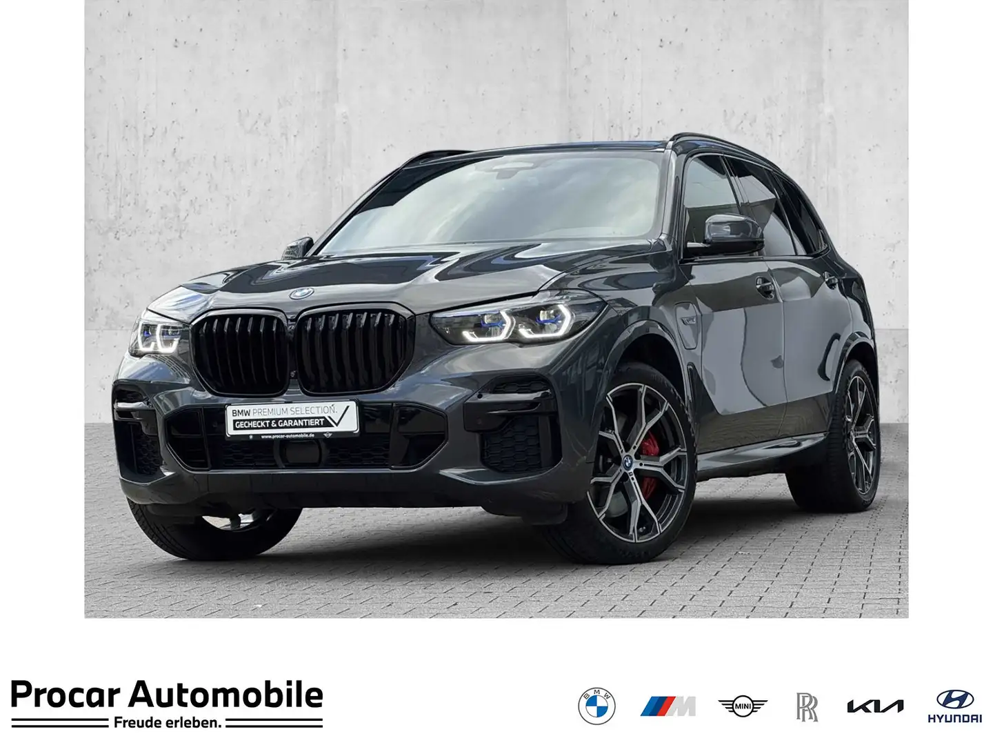BMW X5 xDrive45e M Sport Laser DA Prof PA+ Pano AHK Gris - 1