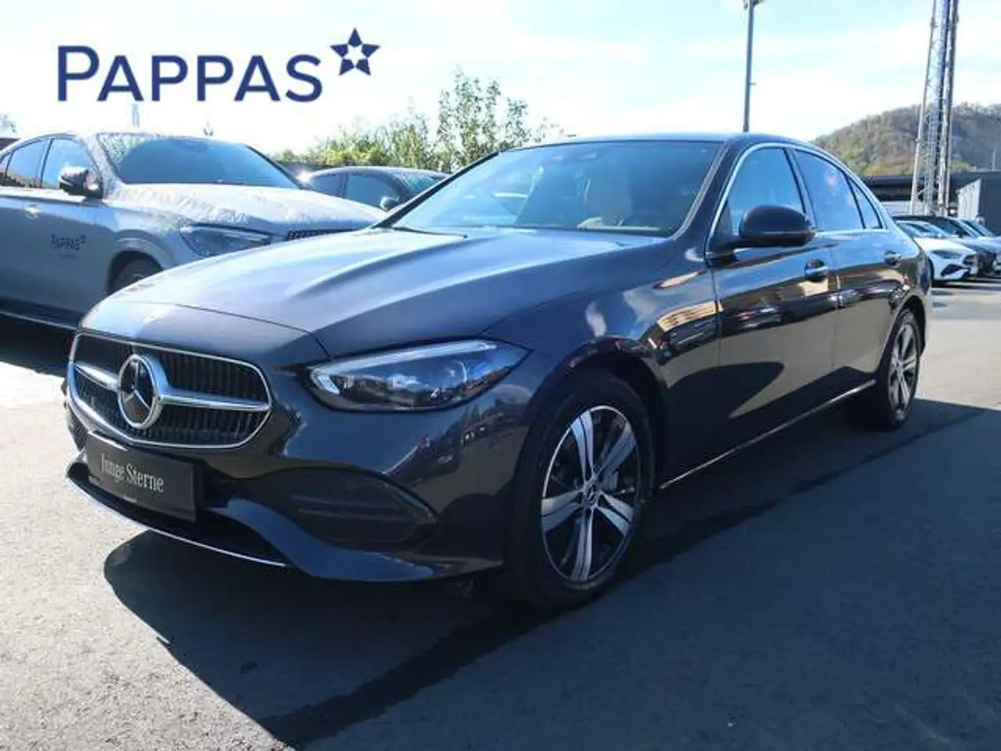 Mercedes-Benz C 400 e 4MATIC Totw LED Distr PTS Navi Pano Cam Szary - 2