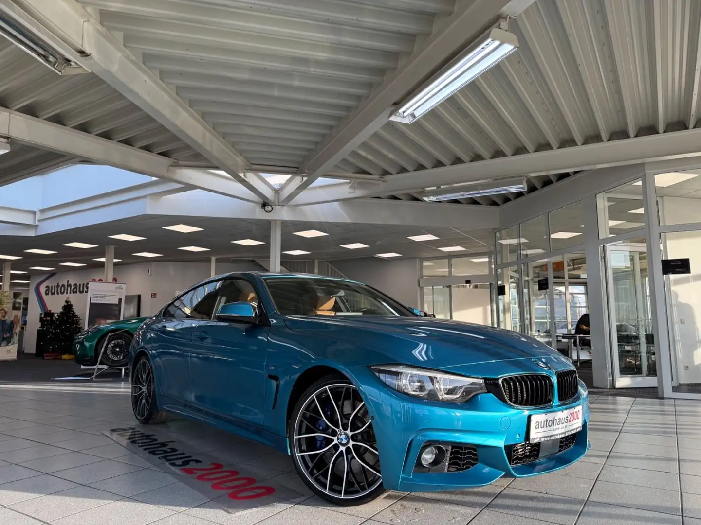 BMW 435 435d Gran Coupé M Sportpaket AUT./HUD/CAM/GLASD. Blau - 1