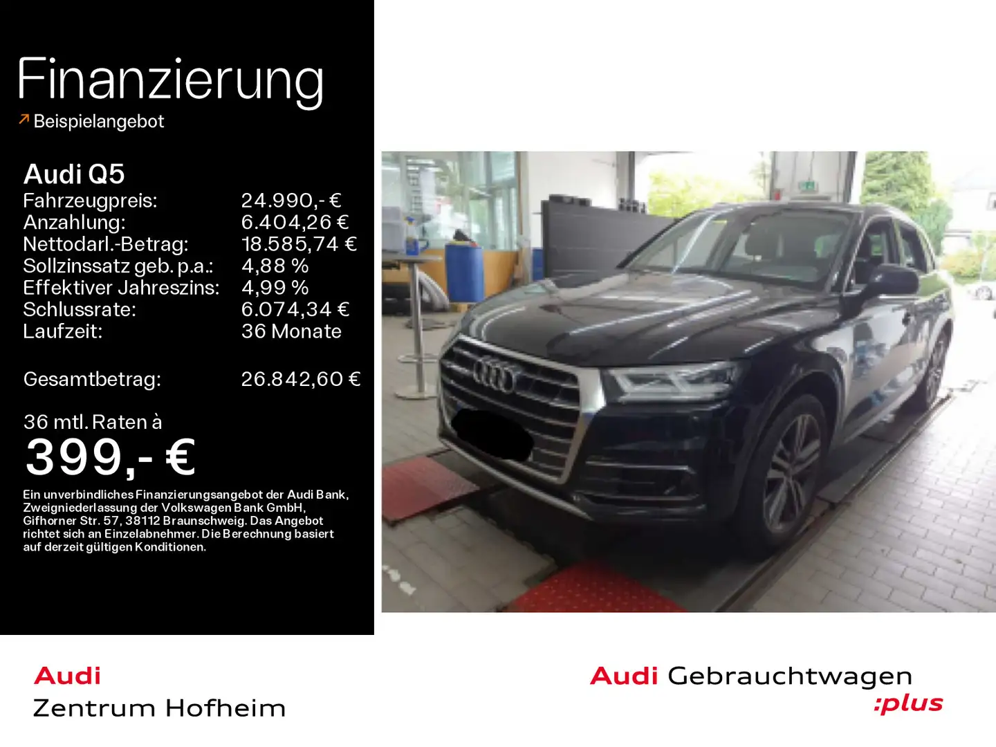 Audi Q5 40 TDI qu Design S tro*LED*Virtual*Navi+*Kame Noir - 1