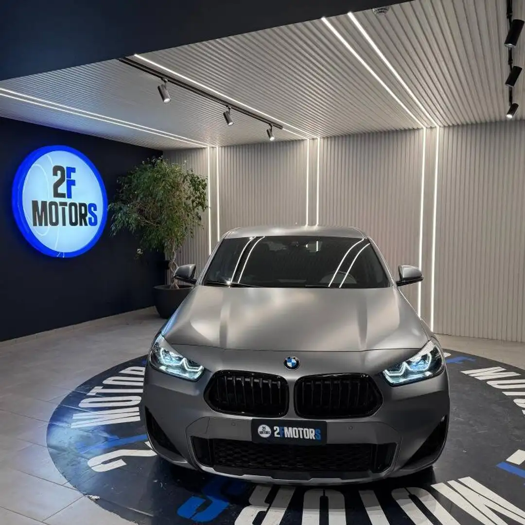 BMW X2 Sdrive18d Msport auto Grigio - 2