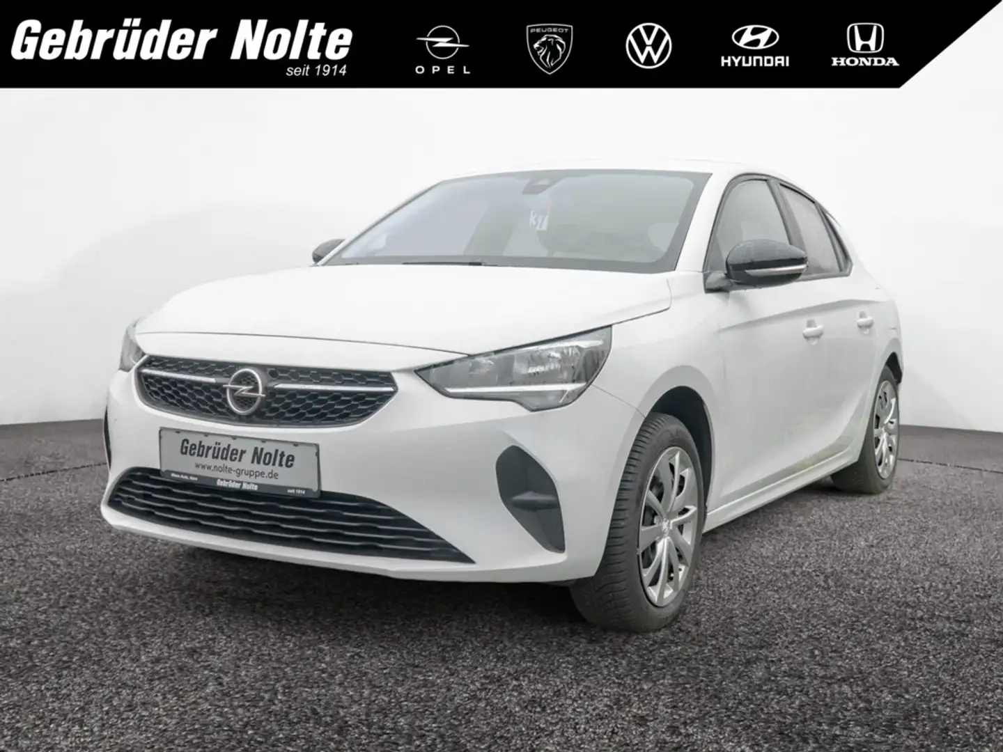 Opel Corsa-e Edition MJ21 Elektromotor, 100 kW 136 PS Automatik Weiß - 1