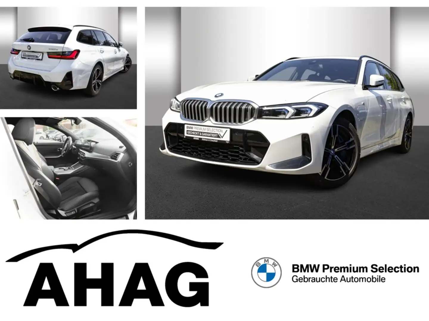BMW 330 e Touring Automatic M Sportpaket Sport Aut. Weiß - 1