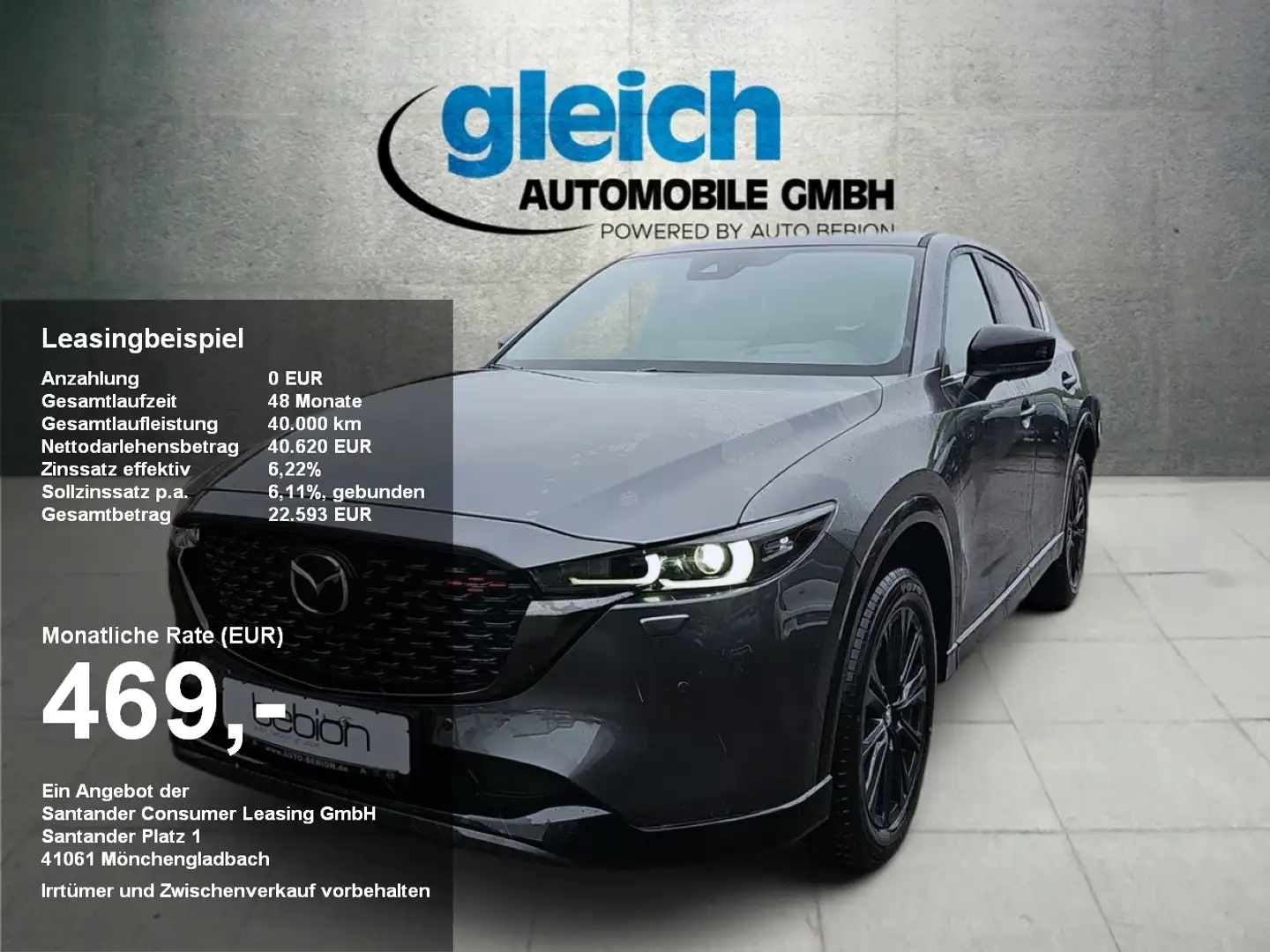 Mazda CX-5 CX5 2.5L E-SKYACTIV G 194PS 6AT FWD Homura Navi Grau - 1