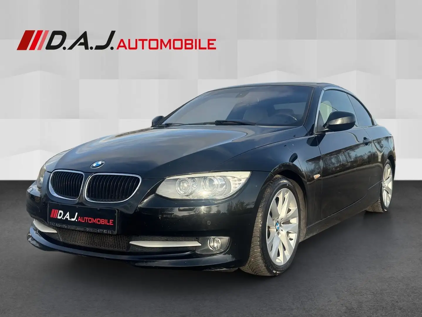BMW 320 d Aut. Cabrio / Bi-Xenon Leder NAV SHZ PDC BT Schwarz - 1