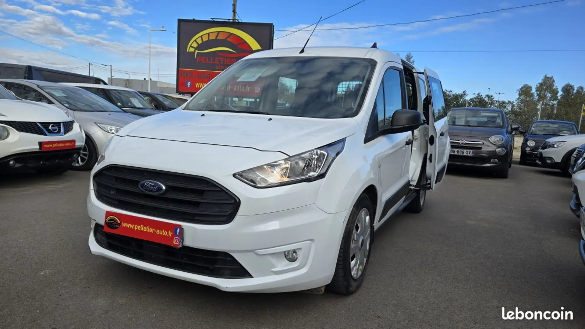 Ford Transit Connect CABINE APPROFONDIE CA L2 1.5 ECOBLUE 120 S Blanc - 1