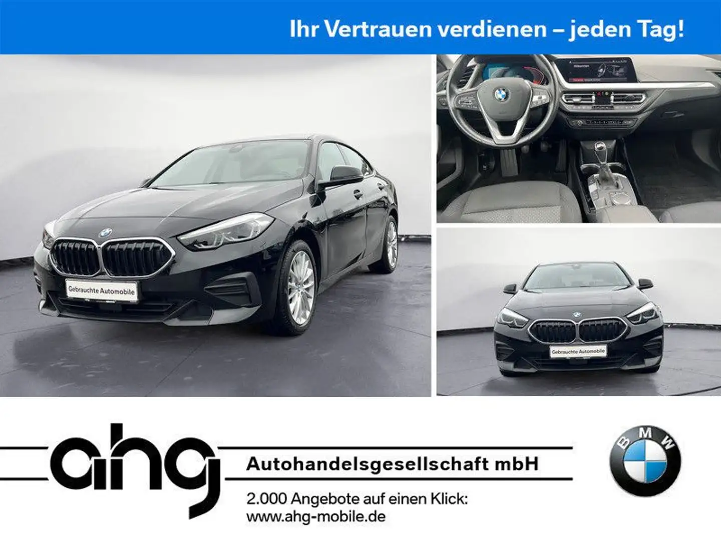 BMW 218i Gran Coupe Advantage Außensp.Paket Schwarz - 1