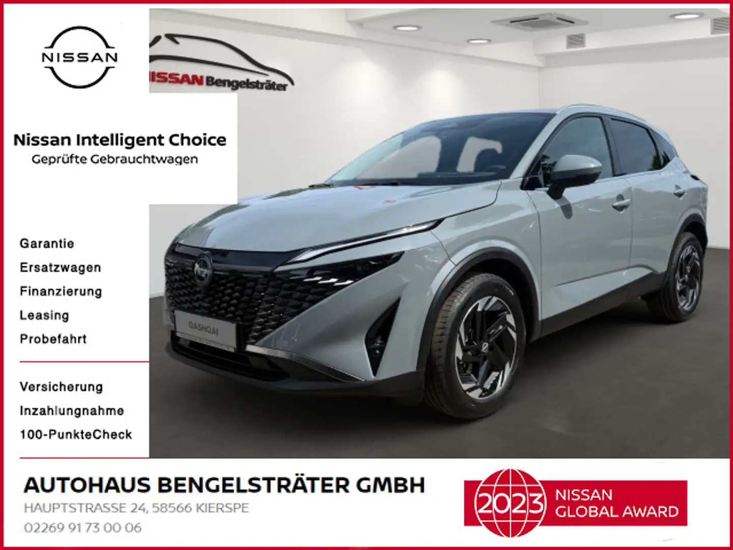 Nissan Qashqai 1.3 DIG-T MHEV N-Connecta Grau - 1