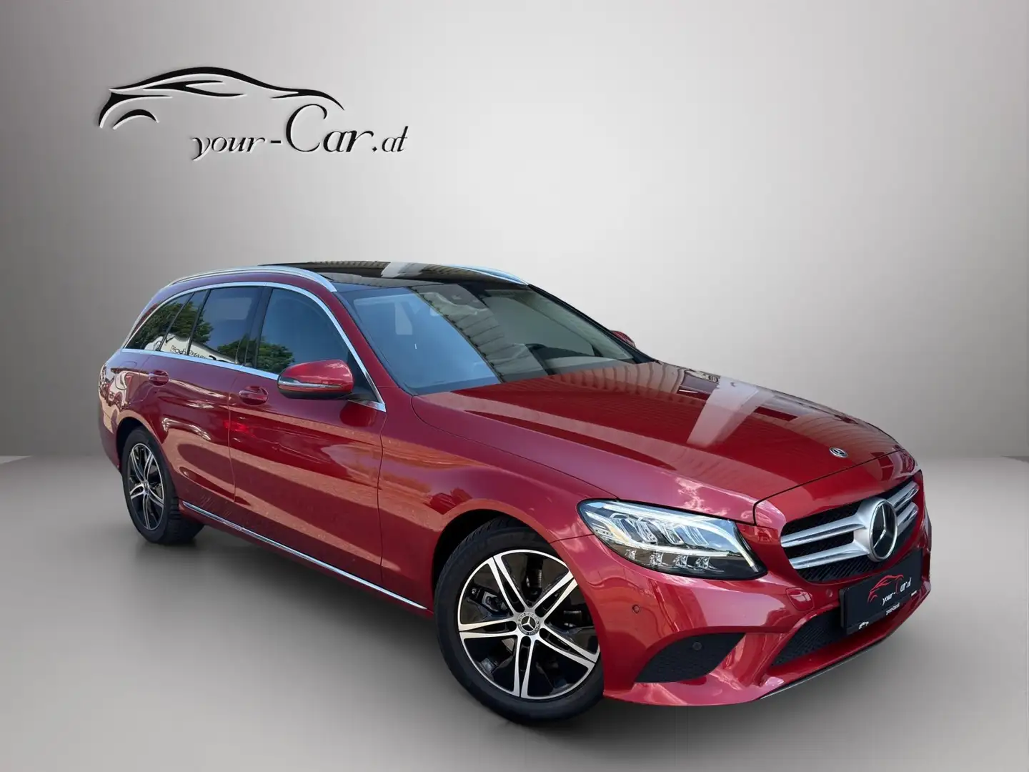 Mercedes-Benz C 200 d T 9G-Tronic *DESIGNO, PANO, ACC, WIDESCREEN* Rot - 1