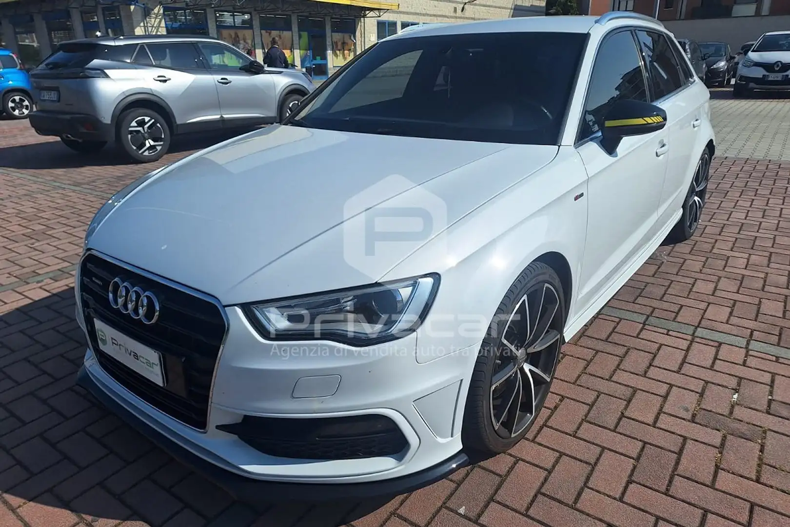 Audi A3 A3 SPB 2.0 TDI 184 CV clean diesel quattro S troni Wit - 1