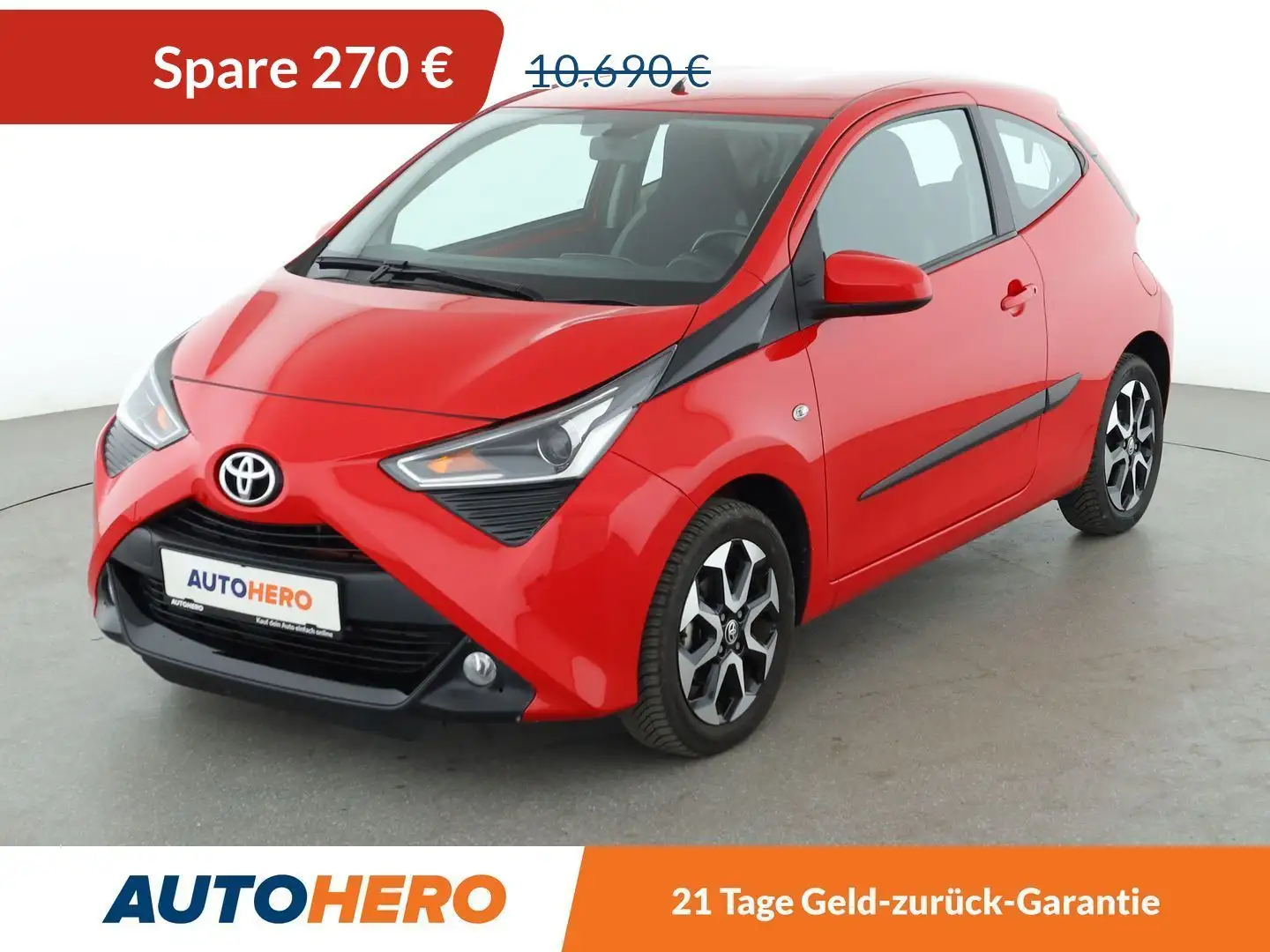 Toyota Aygo 1.0 X-Play club*KLIMA*GARANTIE* Rot - 1