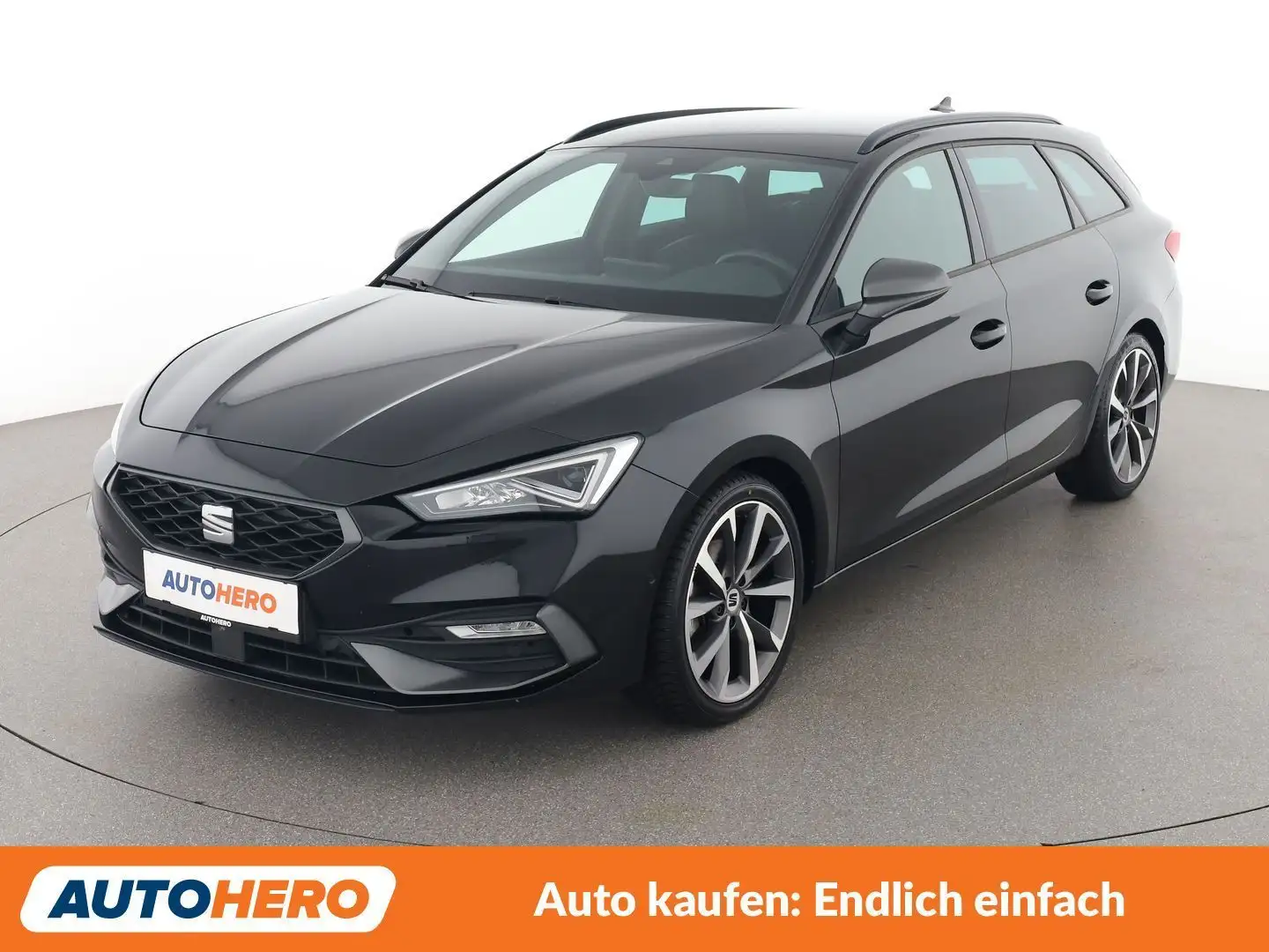 SEAT Leon 1.5 TSI ACT FR Schwarz - 1