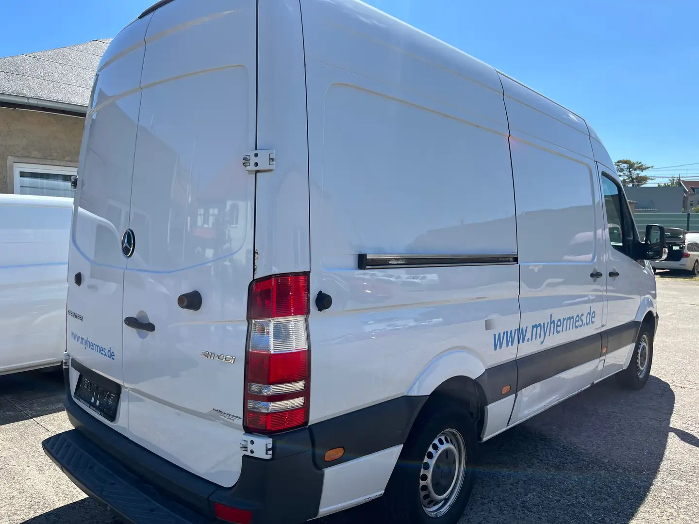 Mercedes-Benz Sprinter 211 CDi Hoch&Lang/Euro 6 Blanco - 2