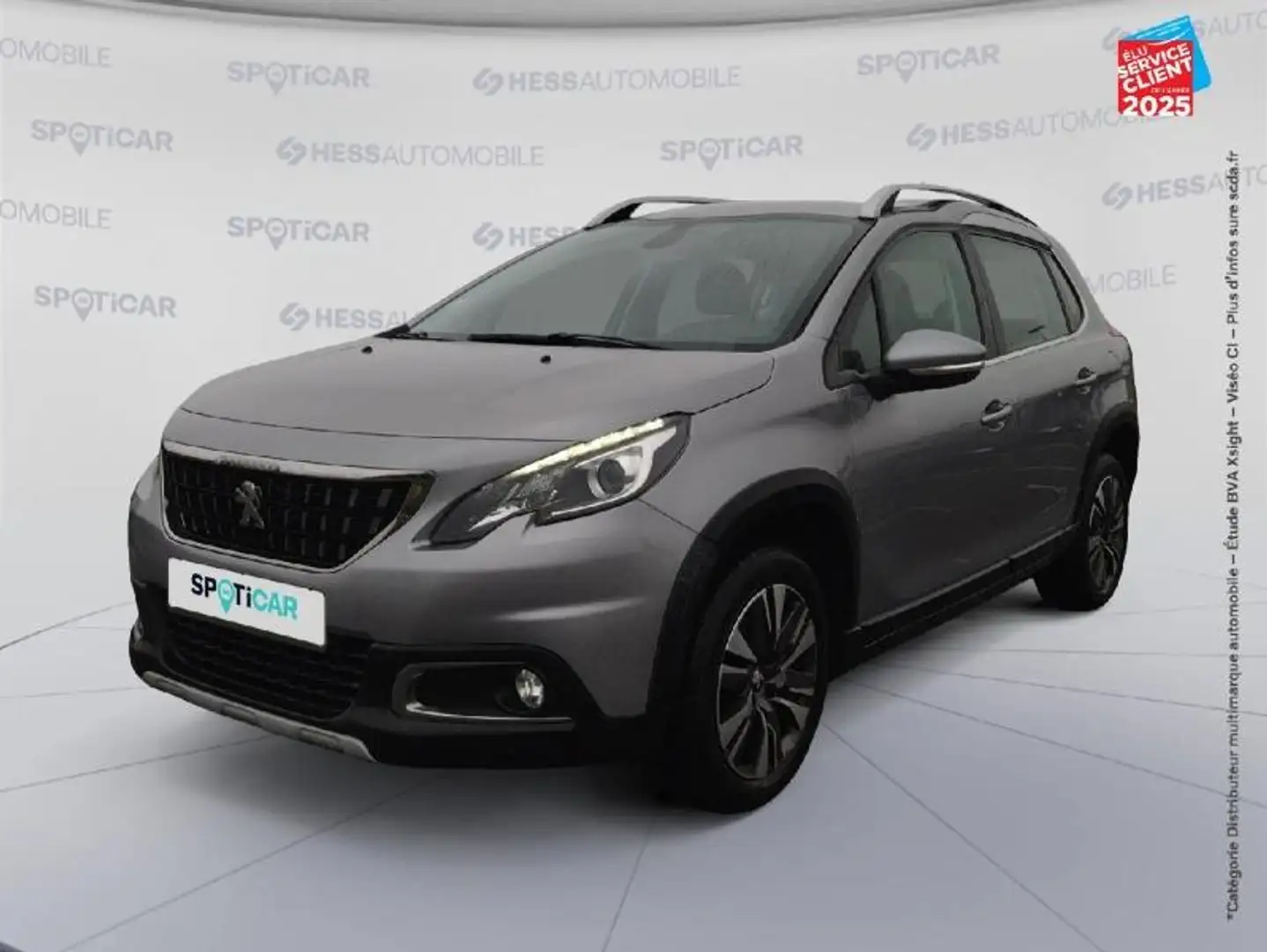 Peugeot 2008 1.2 PureTech 110ch E6.c Allure S/S EAT6 Radar AR Carplay Grigio - 1