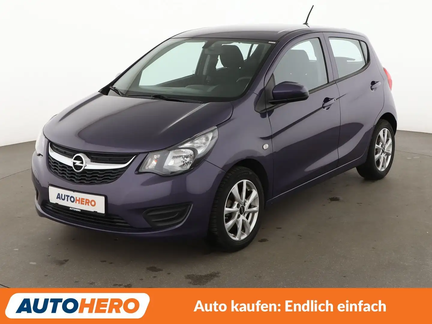 Opel Karl 1.0 Edition*TEMPO*KLIMA*GARANTIE* Violett - 1