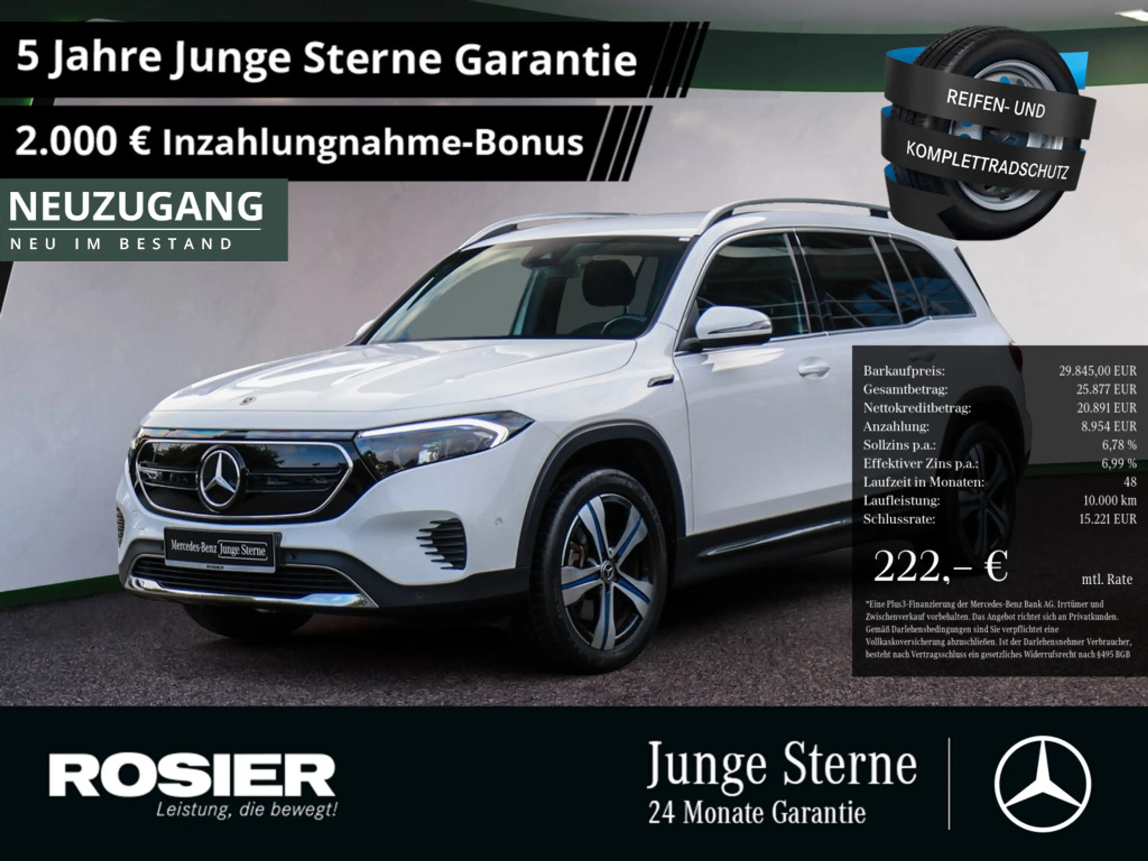 Mercedes-Benz EQB 250 ElectricArt Advanced LED NAVI KAMERA