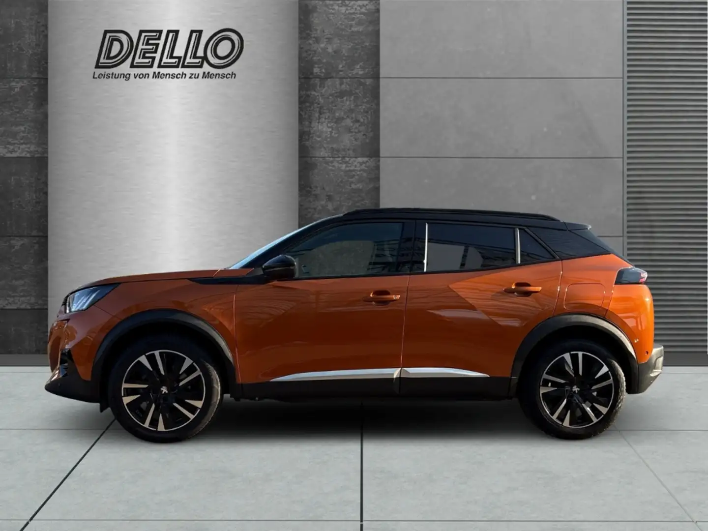 Peugeot 2008 GT Panorama PPS Kamera Navi SHZ DGT LED Klimaautom Orange - 2