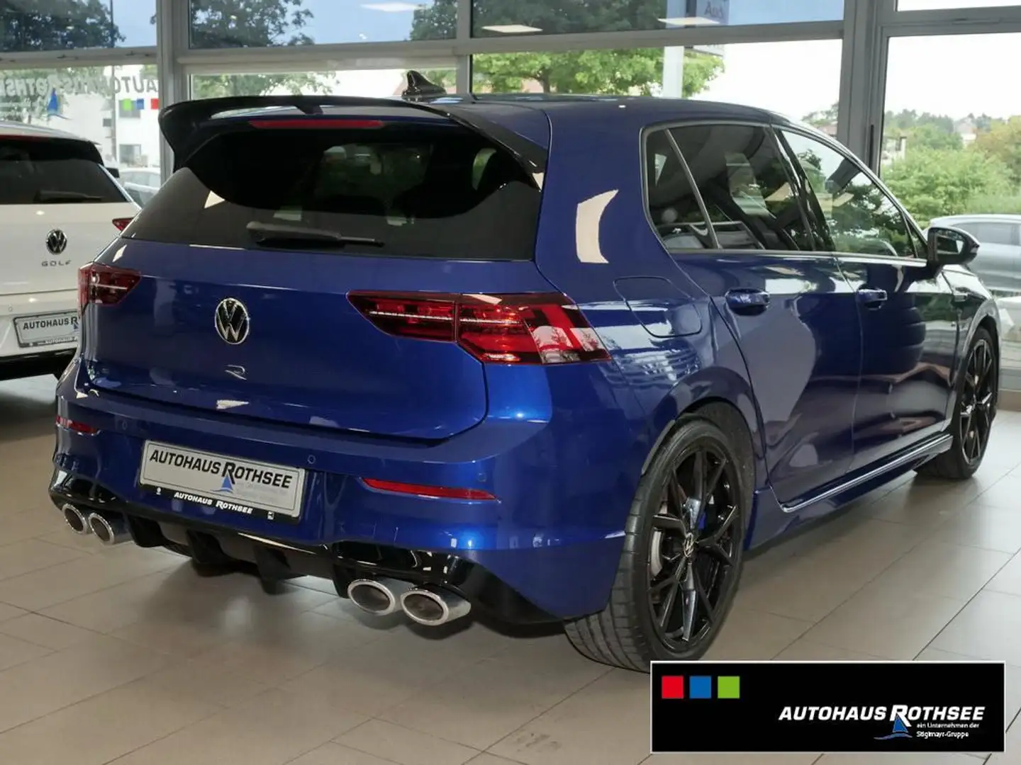 Volkswagen Golf VIII R 2.0 TSI 270-KM/H+PANO+LEDER+IQ-LIGHT Blau - 2