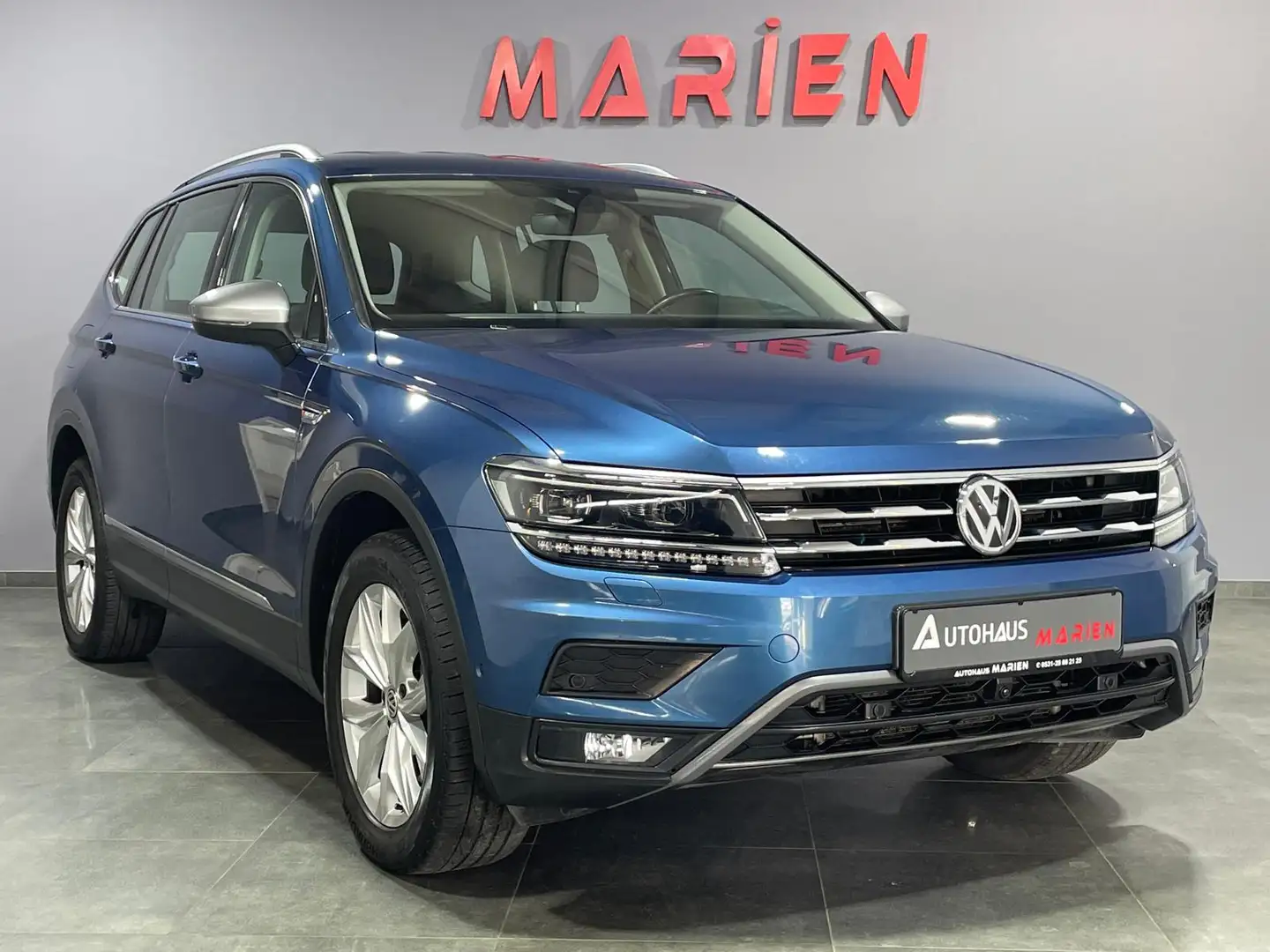 Volkswagen Tiguan Allspace 2.0 TDI DSG Highline 4M*7 SITZER Blau - 2