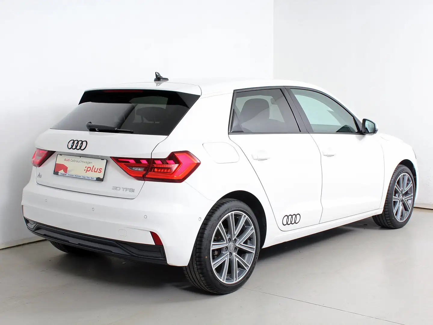 Audi A1 30 TFSI advanced exterieur Blanc - 2