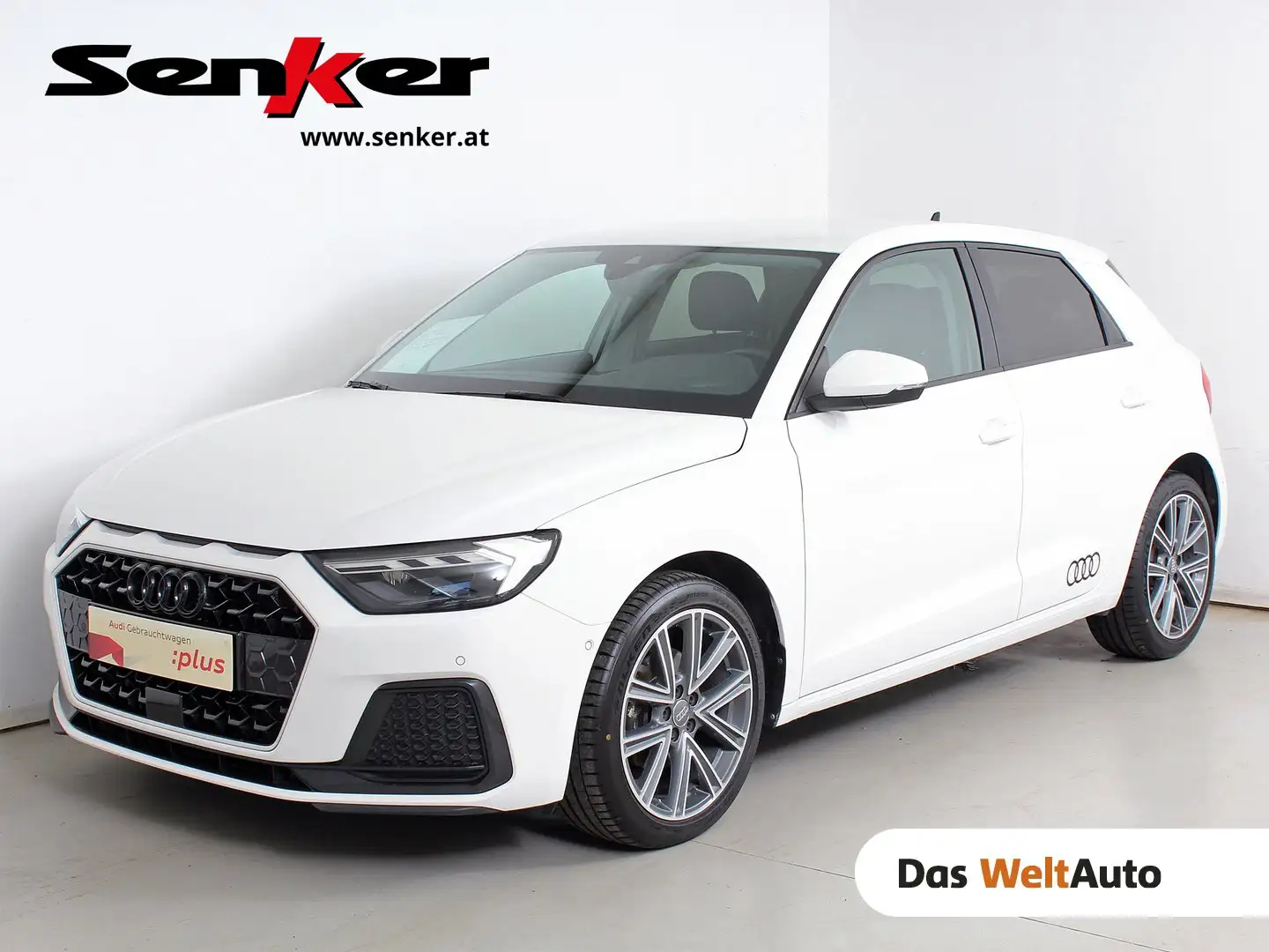 Audi A1 30 TFSI advanced exterieur Blanc - 1