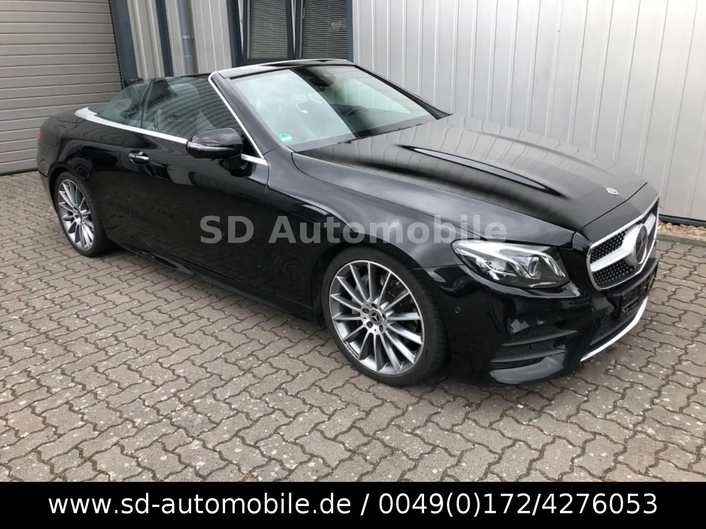 Mercedes-Benz E 300 d Cabrio AMG LINE Nero - 1