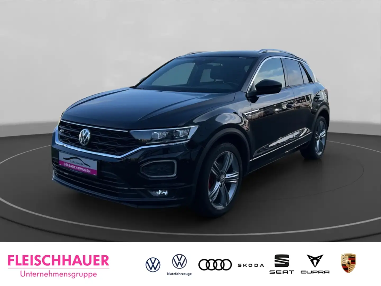 Volkswagen T-Roc Sport 1.5 TSI DSG+SPORTSITZE+LED+NAVI+ACC Schwarz - 1