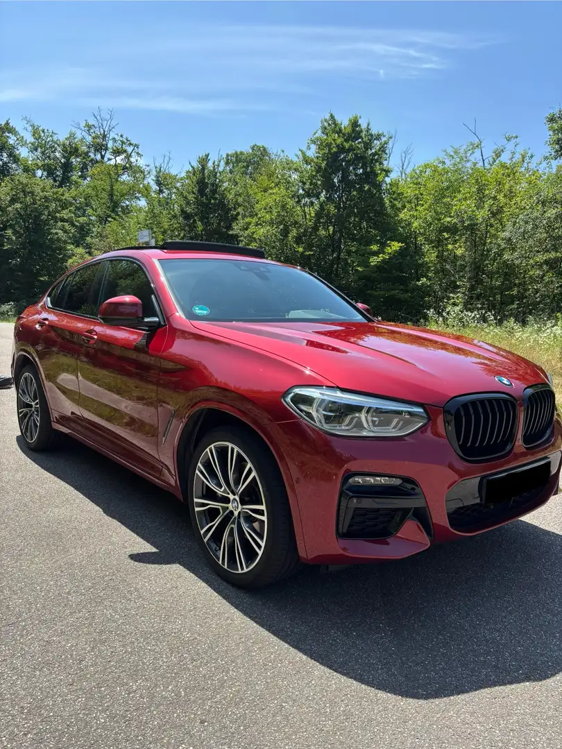 BMW X4 M M40 i Červená - 1