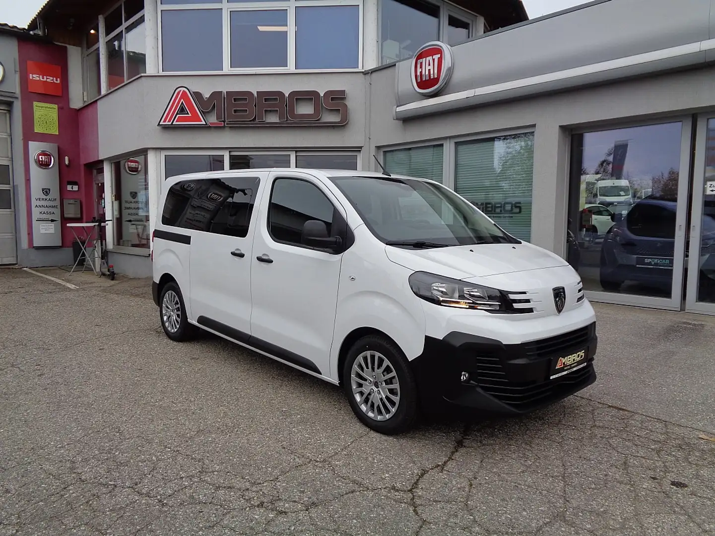 Peugeot Expert Kombi L2 BlueHDi 180 EAT8 Diesel 9-Sitzer Weiß - 1
