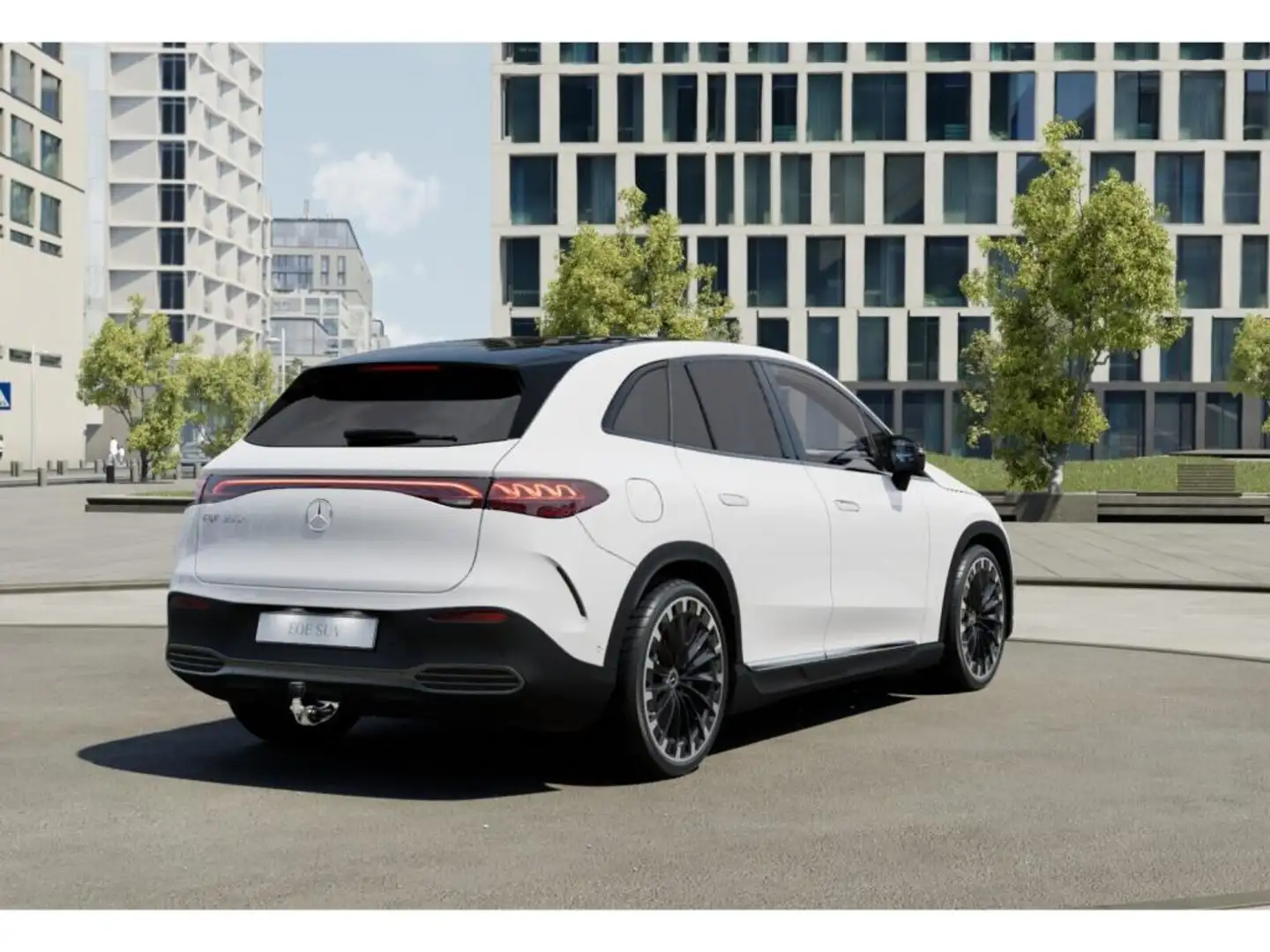Mercedes-Benz EQE SUV EQE 350+ SUV AMG-Sport/Pano/Hyper/Burm/AIRM/HUD Weiß - 2