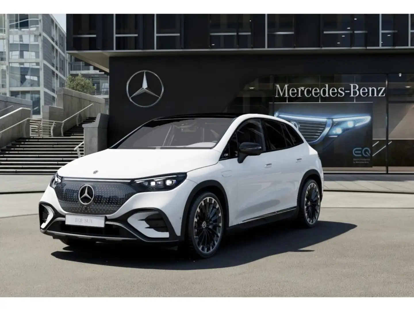 Mercedes-Benz EQE SUV EQE 350+ SUV AMG-Sport/Pano/Hyper/Burm/AIRM/HUD Weiß - 1