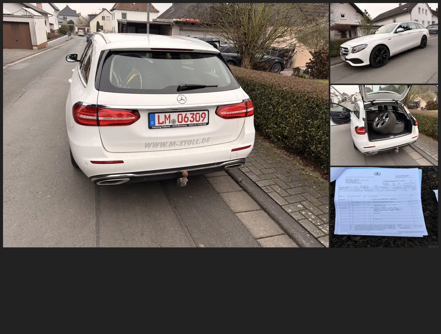 Mercedes-Benz E 200 BM 213.243 T 4x4 LED SSD 19Z.Alu+++ Weiß - 1