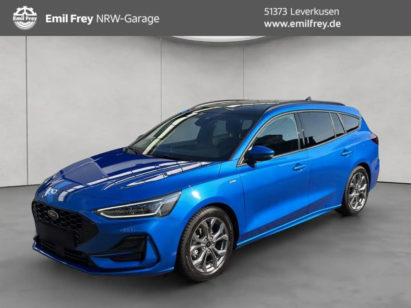 Ford Focus Turnier 1.0 EcoBoost Hybrid Aut. ST-LINE Azul - 1