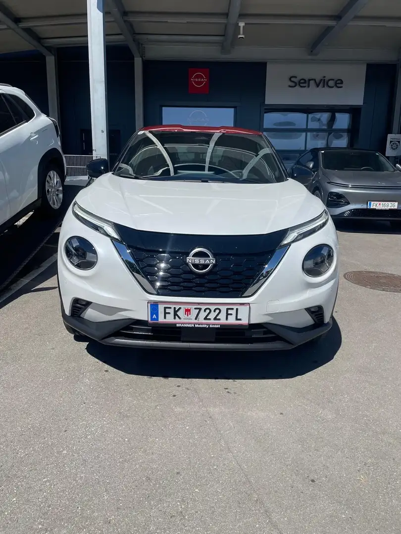 Nissan Juke Juke 1,6 Hybrid 4AMT Redline Edition Weiß - 1
