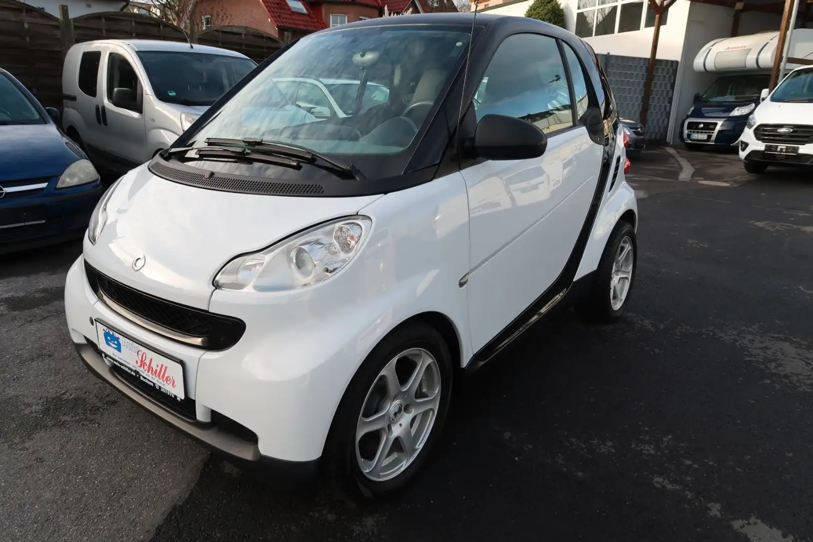 smart forTwo fortwo coupe Micro Hybrid # erst 65 TKM bijela - 1