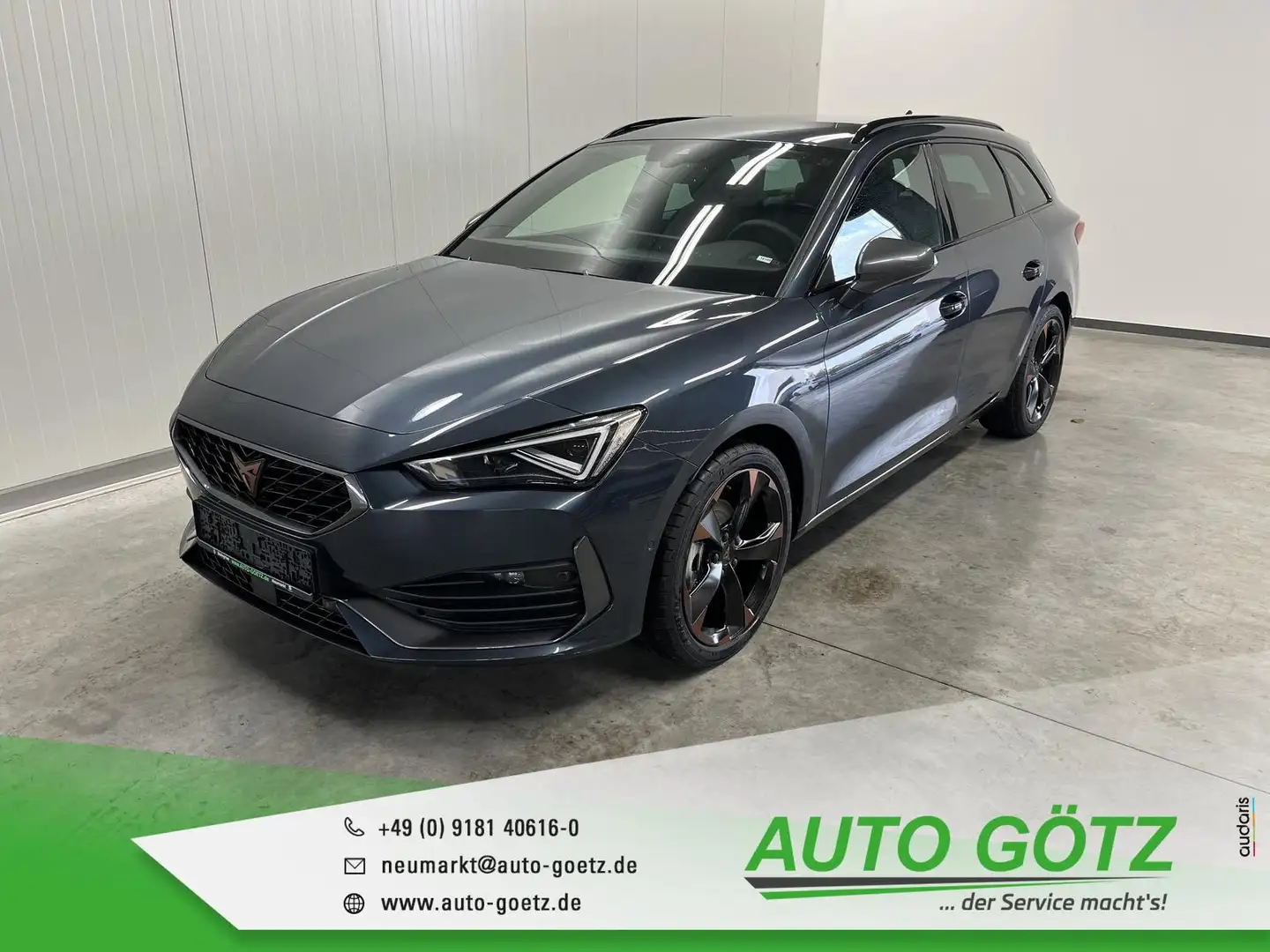 CUPRA Leon Cupra SP DSG 4Jah-Garantie AHK-Vorb.*Navi*Matrix*A Grau - 1