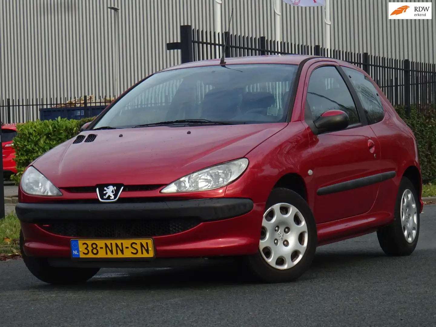 Peugeot 206 1.4 X-line 3DE EIGENAAR 142DKM/NAP/ELEKRAM/APK Rojo - 1