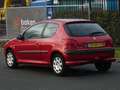 Peugeot 206 1.4 X-line 3DE EIGENAAR 142DKM/NAP/ELEKRAM/APK Rojo - thumbnail 2