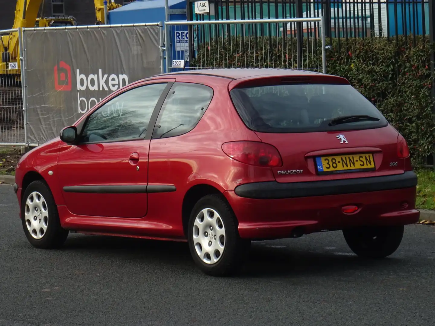 Peugeot 206 1.4 X-line 3DE EIGENAAR 142DKM/NAP/ELEKRAM/APK Rojo - 2