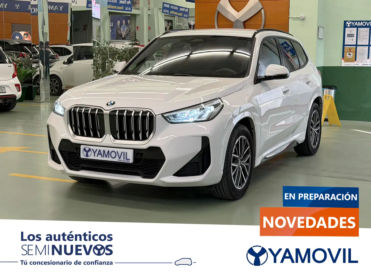 BMW X1 sDrive 18dA Blanc - 1